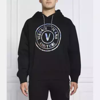 Толстовка обычного кроя Versace, черный