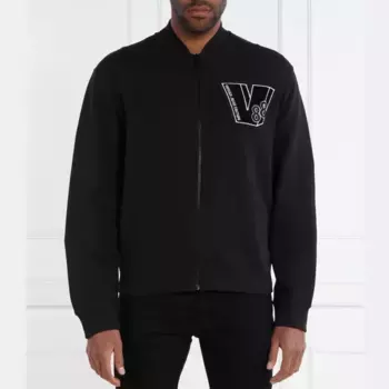 Толстовка обычного кроя Versace, черный