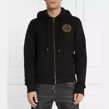 Толстовка обычного кроя Versace, черный