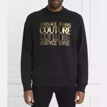 Толстовка обычного кроя Versace, черный