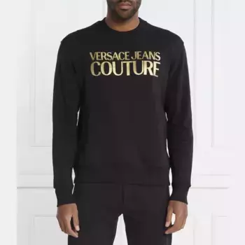 Толстовка обычного кроя Versace, черный