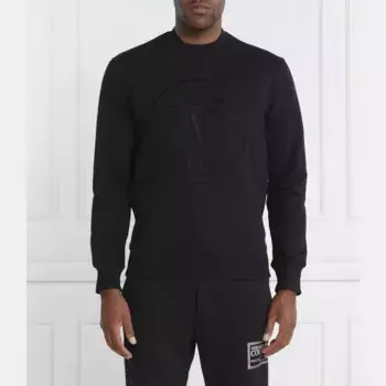 Толстовка обычного кроя Versace, черный