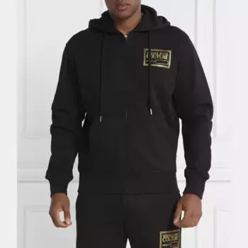 Толстовка обычного кроя Versace, черный