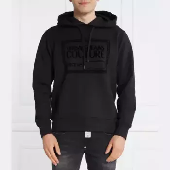 Толстовка обычного кроя Versace, черный