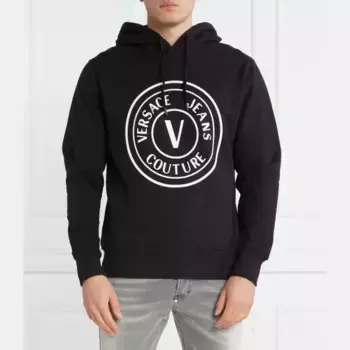 Толстовка обычного кроя Versace, черный