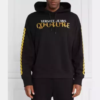 Толстовка обычного кроя Versace, черный