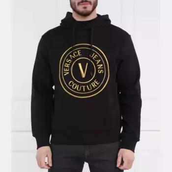 Толстовка обычного кроя Versace, черный