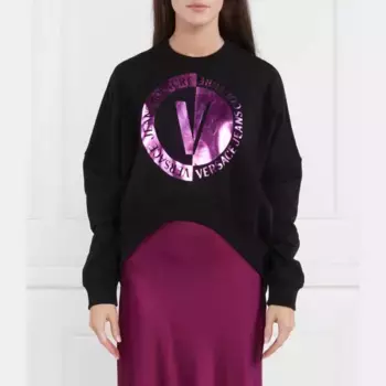 Толстовка обычного кроя Versace, черный