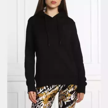 Толстовка обычного кроя Versace, черный