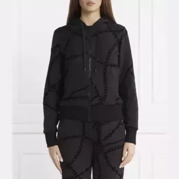 Толстовка обычного кроя Versace, черный