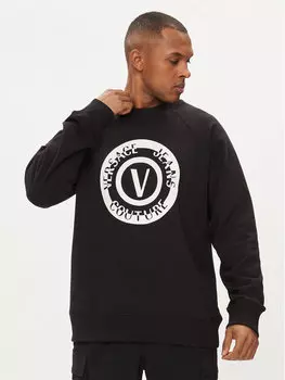Толстовка обычного кроя Versace Jeans Couture, черный