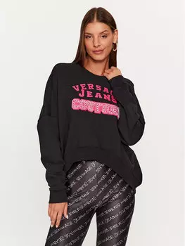 Толстовка обычного кроя Versace Jeans Couture, черный