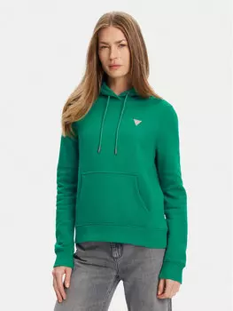 Толстовка обычного кроя W4YQ04 KC811 Guess Jeans, зеленый