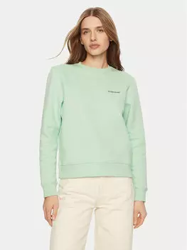 Толстовка обычного кроя W4YQ07 KC811 Guess Jeans, зеленый