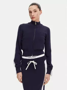 Толстовка обычного кроя Wellington Maglia 104738 A2FQ Pinko, синий