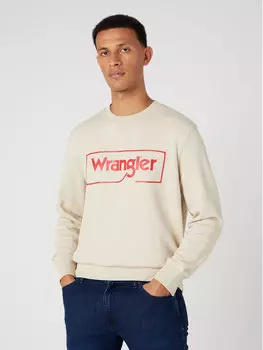 Толстовка обычного кроя Wrangler, бежевый