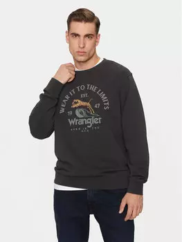 Толстовка обычного кроя Wrangler, черный