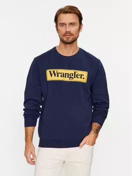 Толстовка обычного кроя Wrangler, синий