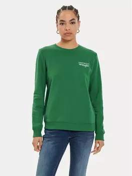 Толстовка обычного кроя Wrangler, зеленый