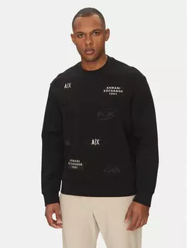 Толстовка обычного кроя XM000479 AF10818 UC001 Armani Exchange, черный