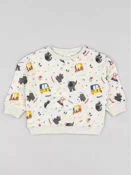 Толстовка обычного кроя Zippy, бежевый