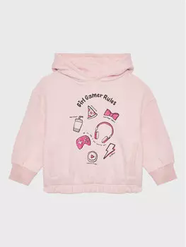 Толстовка обычного кроя Zippy, розовый