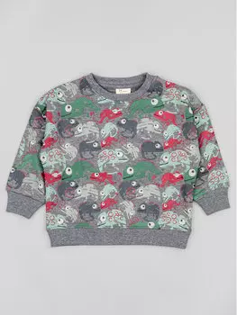 Толстовка обычного кроя Zippy, серый