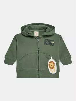 Толстовка обычного кроя Zippy, зеленый