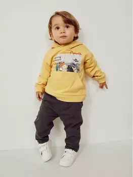 Толстовка обычного кроя Zippy, желтый