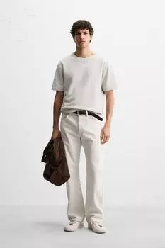 Толстовка обычного покроя ZARA, серый марл