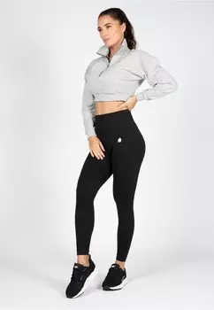 Толстовка OCALA CROPPED HALF-ZIP Gorilla Wear, серый