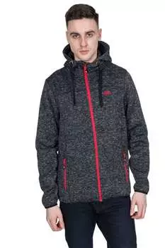 Толстовка Odeno на молнии и флисовой подкладке Trespass, красный