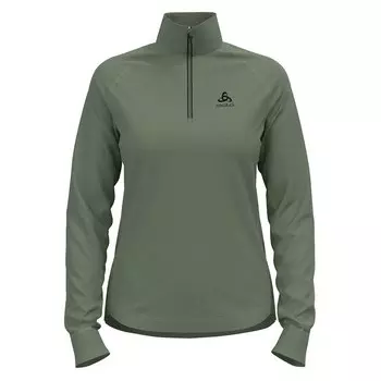Толстовка Odlo Berra 1/2 Zip, зеленый