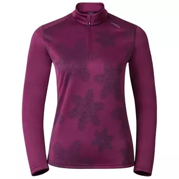 Толстовка Odlo God Jul Print ML, фиолетовый