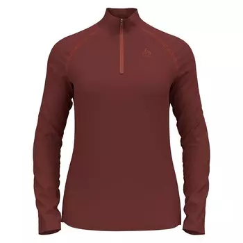 Толстовка Odlo Rigi 1/2 Zip, красный