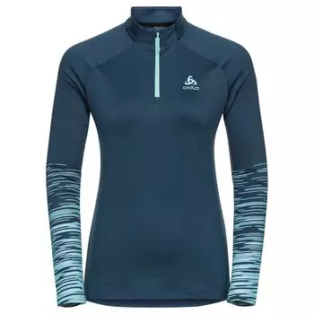 Толстовка Odlo Sesvenna Graphic, синий