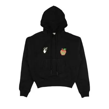 Толстовка Off-White Apple Flatlock Черный