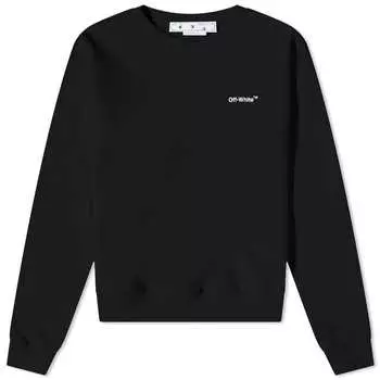 Толстовка Off-White Caravaggio Arrow Over Crew Sweat