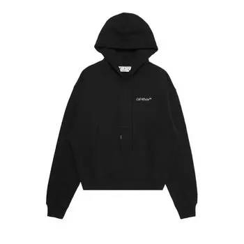 Толстовка Off-White Caravaggio Crowning Over 'Black/White', черный