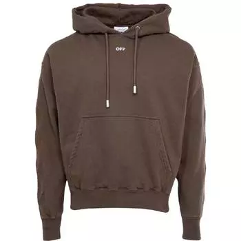Толстовка Off-White Cornely Diags Skate, коричневый
