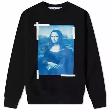 Толстовка Off-White Mona Lisa Over Crew Sweat