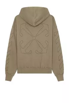 Толстовка OFF-WHITE Off Stitch Skate, бежевый