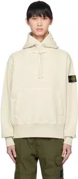 Толстовка Off-White, окрашенная в готовую одежду Stone Island