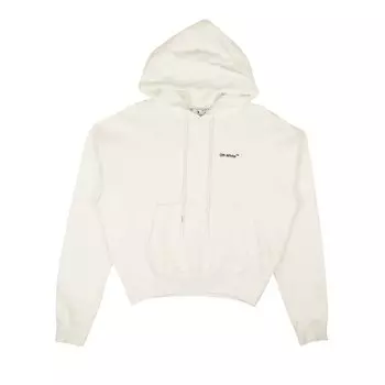 Толстовка Off-White Outline Over Arrow, цвет Белый