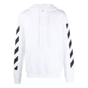 Толстовка OFF-WHITE Pattern Arrow Slim Fit Version White, белый