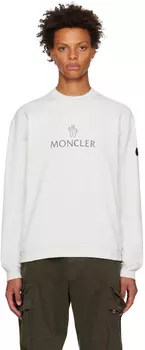 Толстовка Off-White с круглым вырезом Moncler