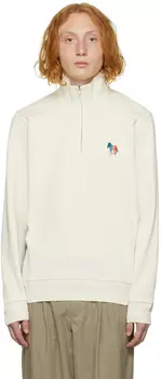 Толстовка Off-White с широкой полоской Zebra PS by Paul Smith