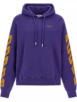 Толстовка Off-White Tape Arrow, фиолетовый