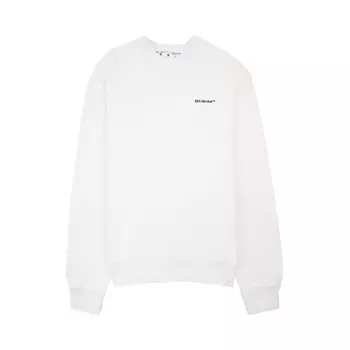 Толстовка Off-White Wave Diag Белый