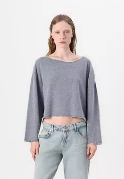 Толстовка OFYBOW American Vintage, сине-серый